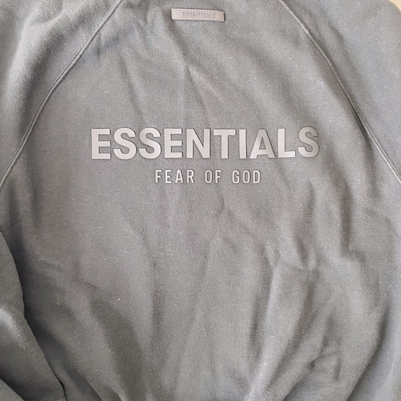 Essential fear of god sweatshirt size M black - Picture 5 of 6